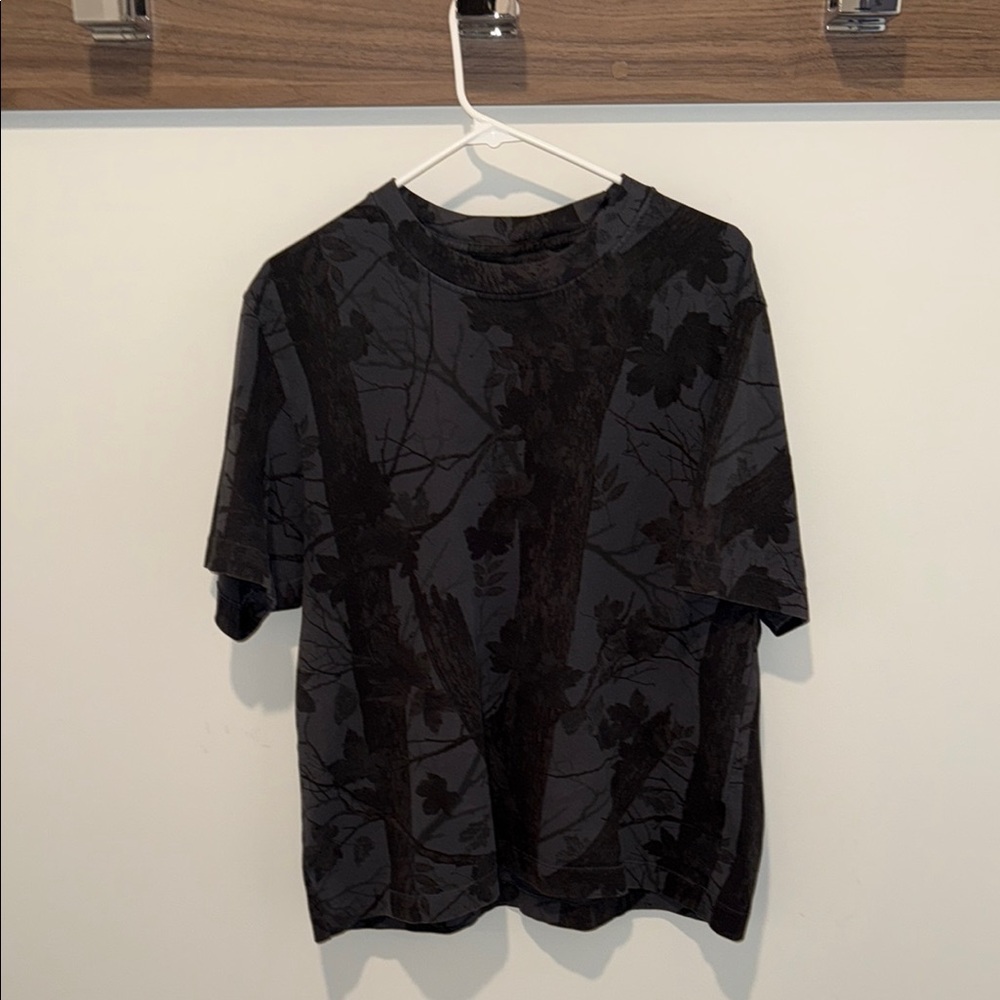 Men's Black Camo Abercrombie T-Shirt